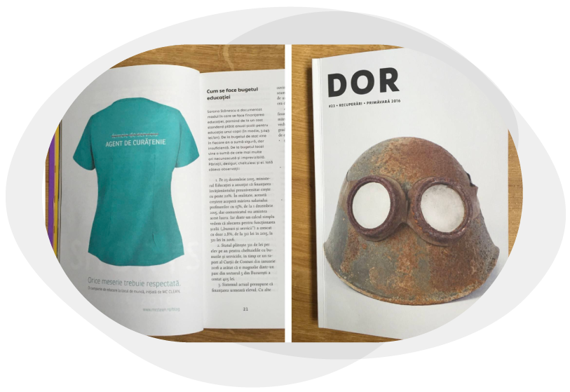 Am apărut în Decât o Revistă!